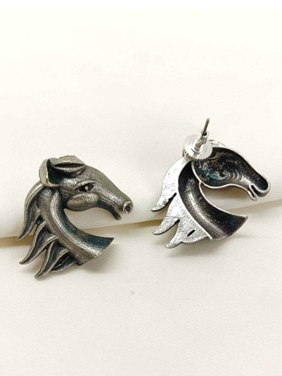 Jasmine Plain Oxidized Tops - House of Sarvati LLC