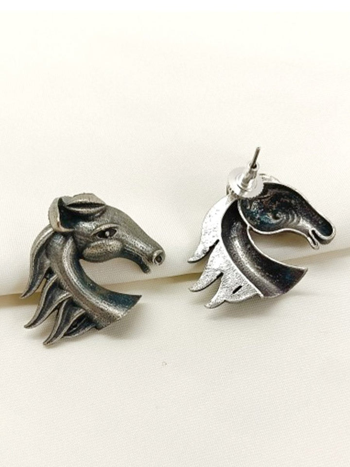Jasmine Plain Oxidized Tops - House of Sarvati LLC