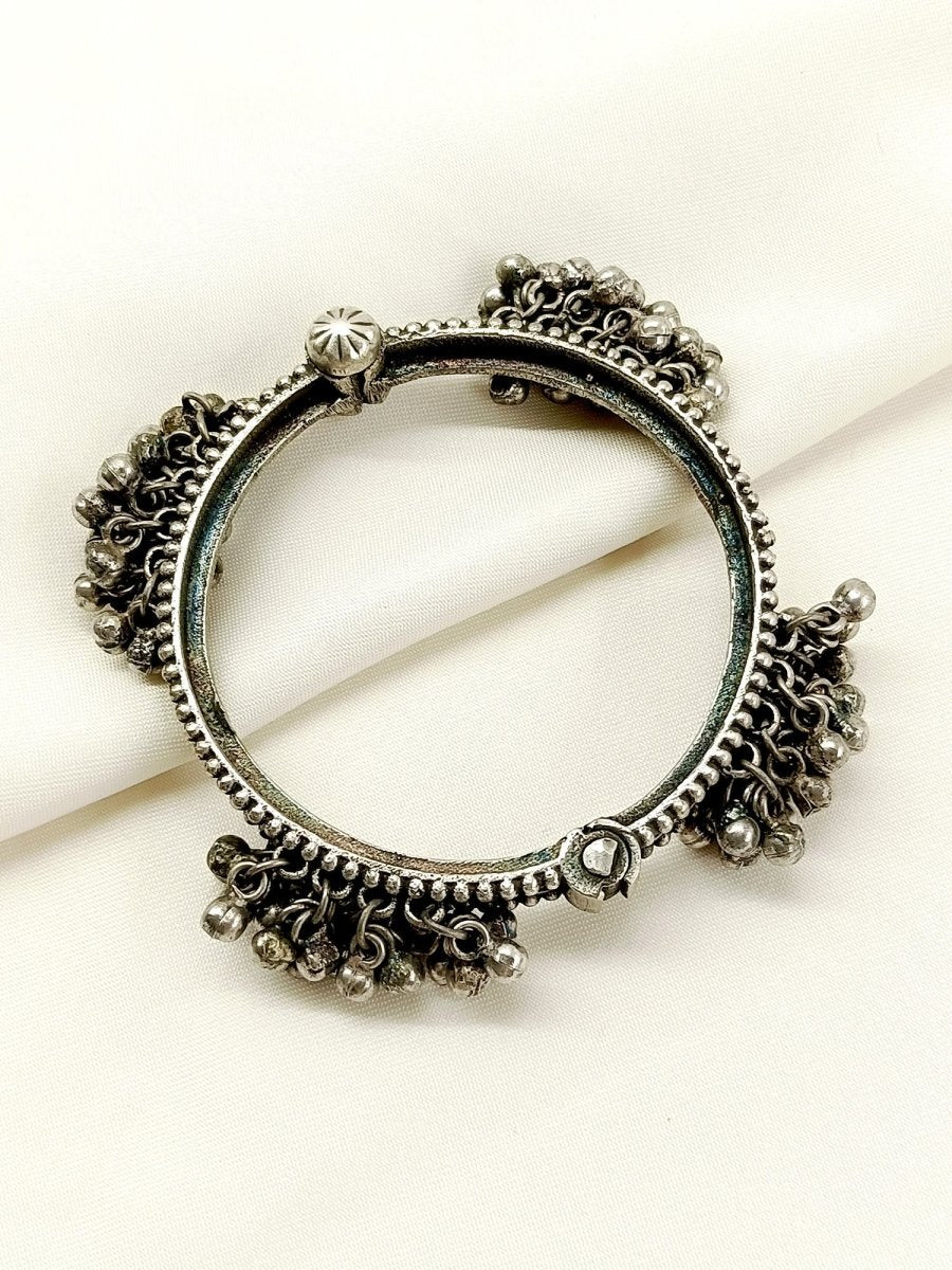 Kunj Oxidized Bangle - House of Sarvati LLC