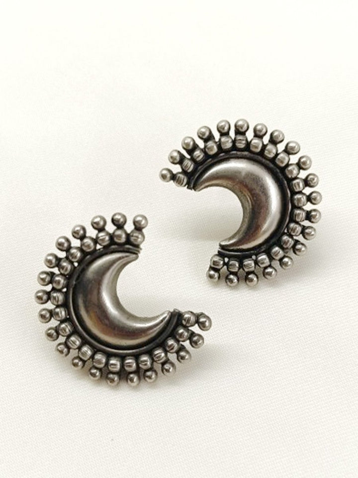 Mahalakshmi Plain Oxidized Tops - House of Sarvati LLC