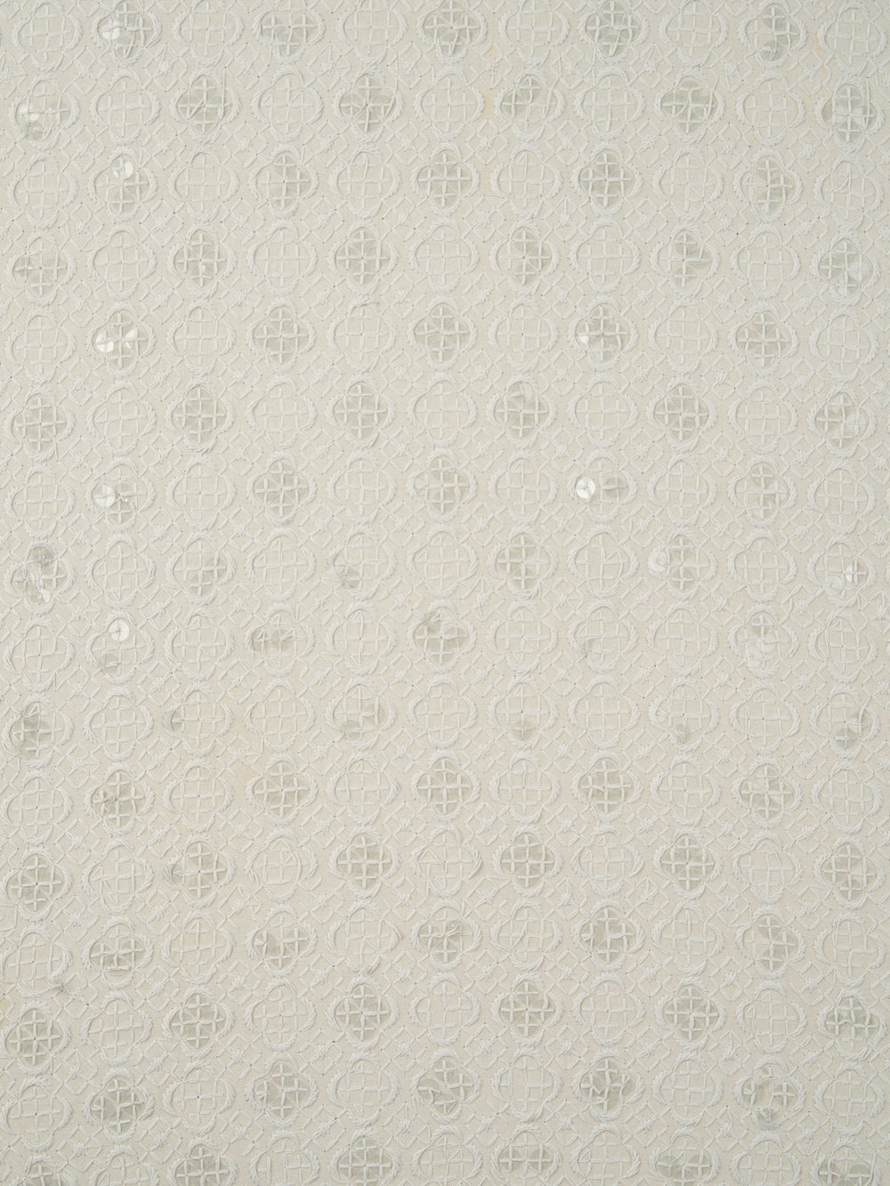 Men's Grey Silk Blend Embroidered Dupatta - view 2