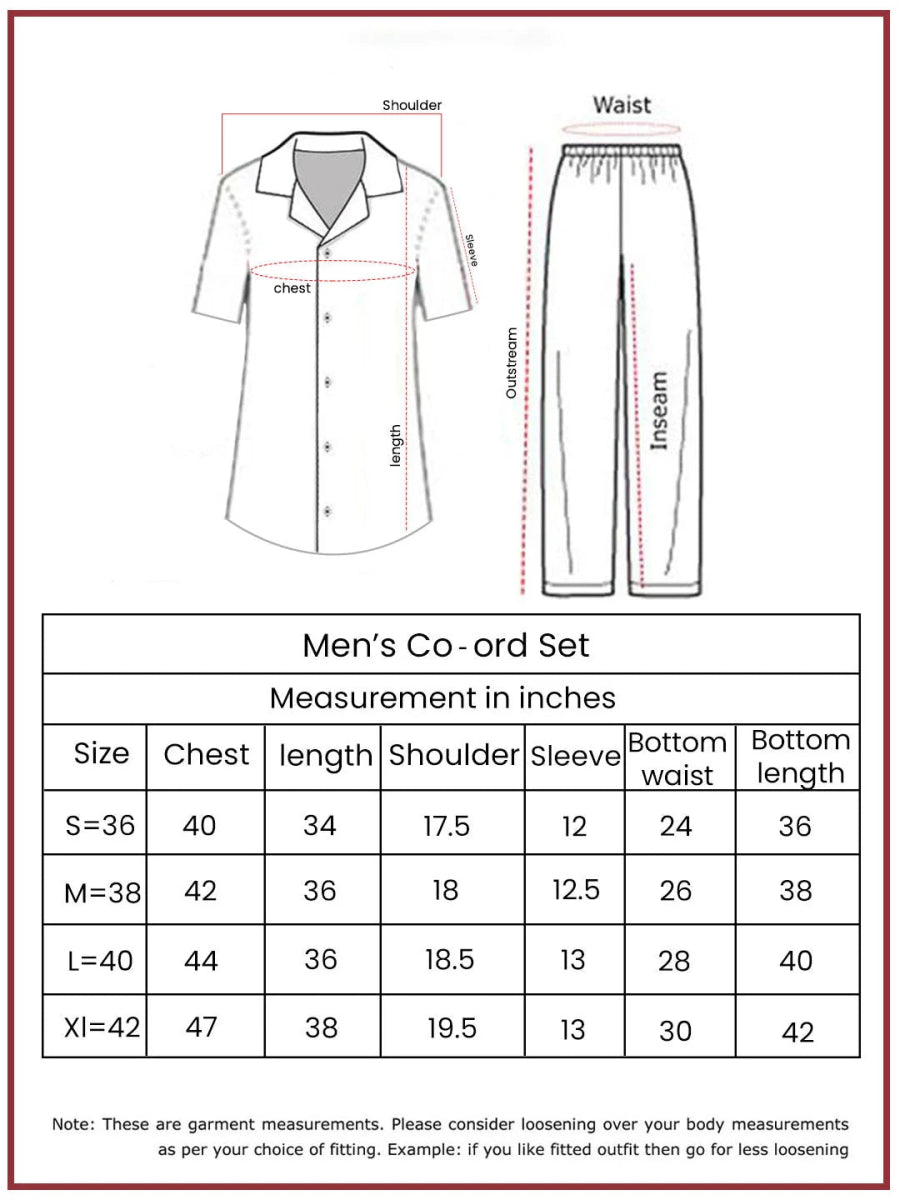 Men's Black Satin Kurta and Pyjama Set - House of Sarvati LLC
