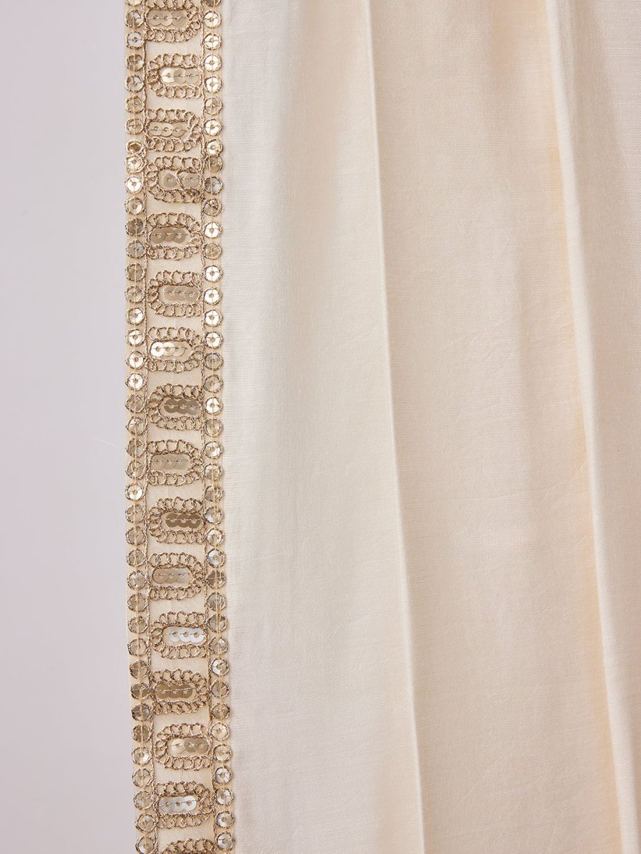Men's Cream Dupatta - House of Sarvati LLC