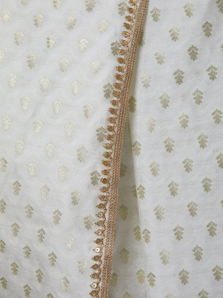 Men's Cream - Dupatta - House of Sarvati LLC