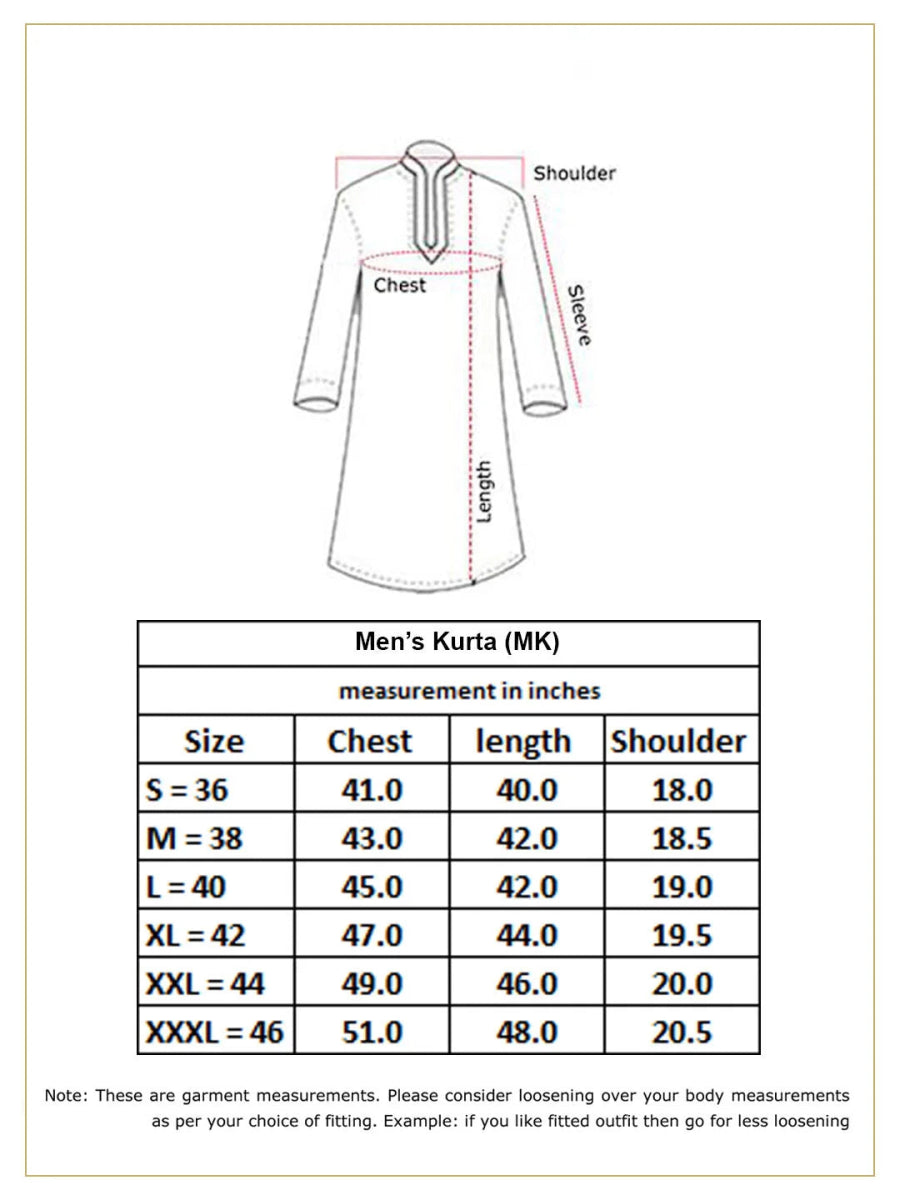 Men's Lavender Cotton Kurta - House of Sarvati LLC