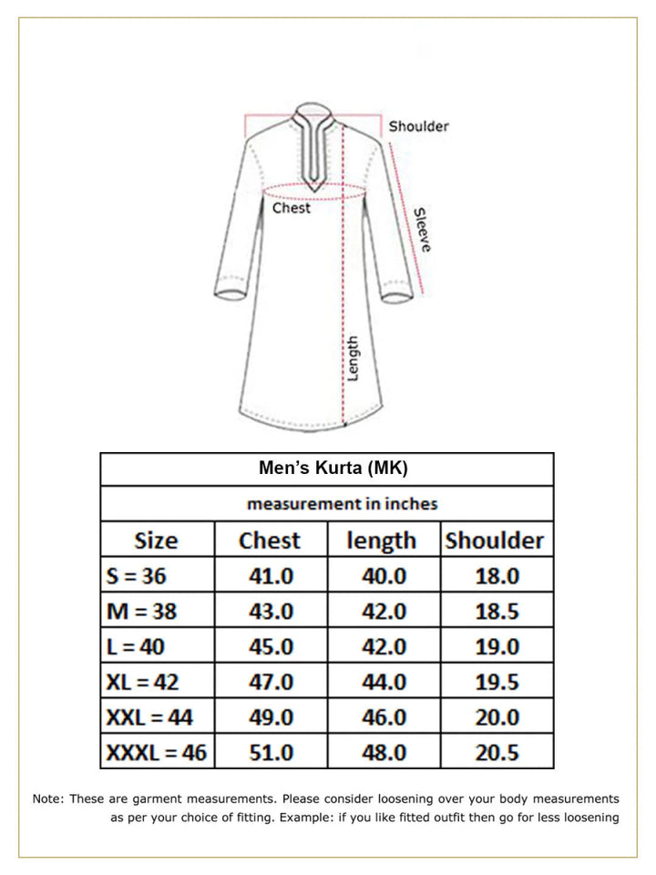 Men's Lavender Cotton Kurta - House of Sarvati LLC