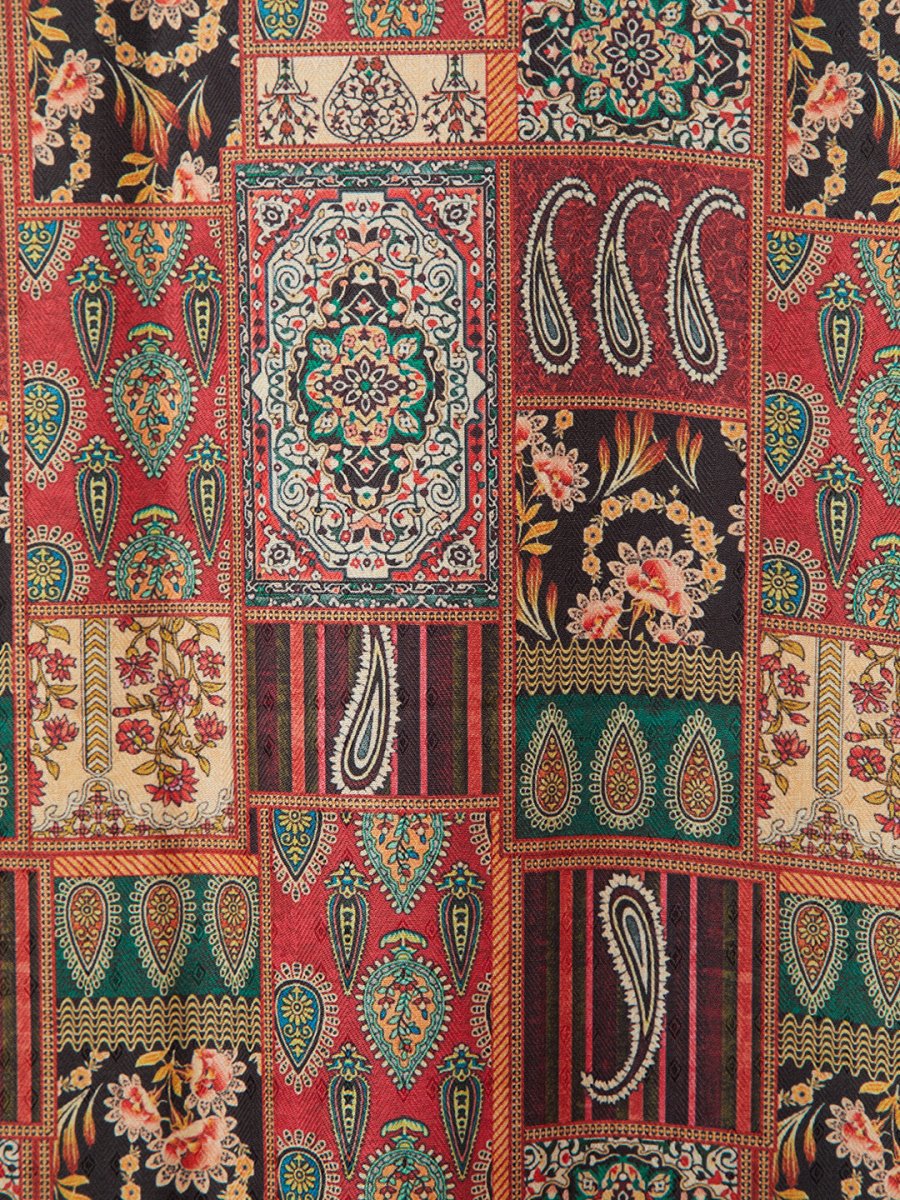 Men's Maroon - Dupatta - House of Sarvati LLC