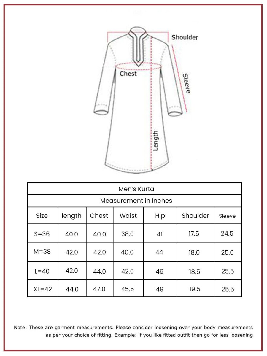 Men's Multi - Color Cotton Kalamkari Print Kurta - House of Sarvati LLC