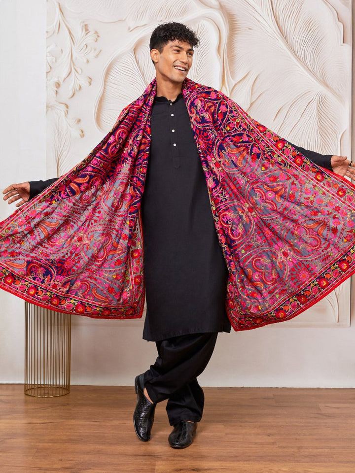 Men's Multicolor - Dupatta - House of Sarvati LLC