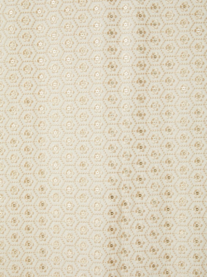 Men's Off White - Dupatta - House of Sarvati LLC