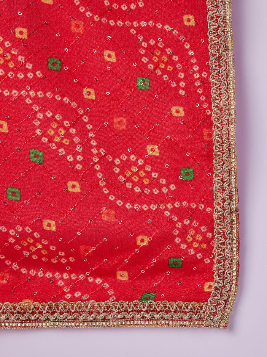 Men's Red - Dupatta - House of Sarvati LLC