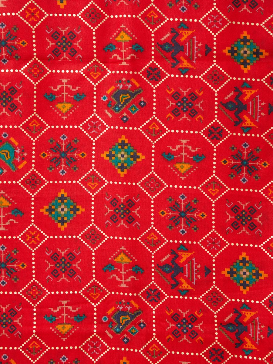 Men's Red - Dupatta - House of Sarvati LLC