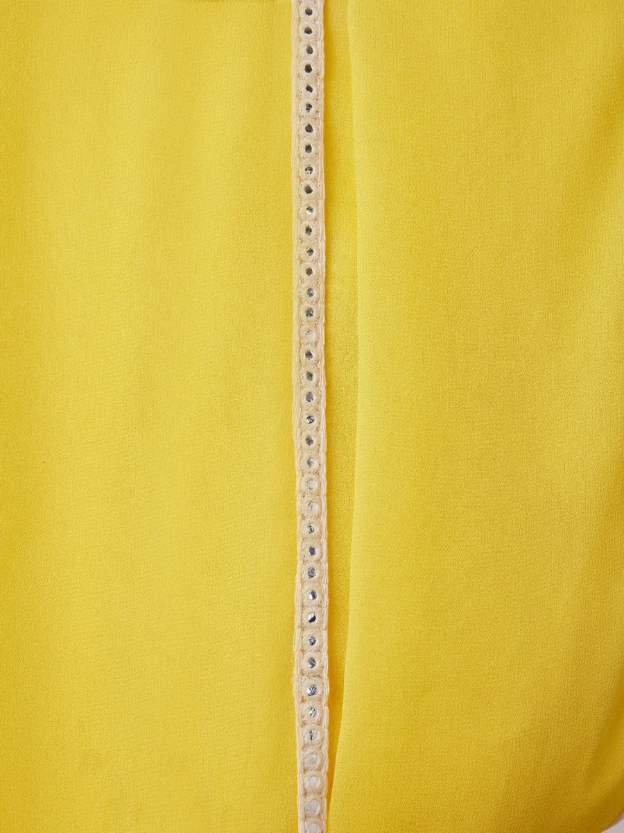 Men's Yellow - Dupatta - House of Sarvati LLC
