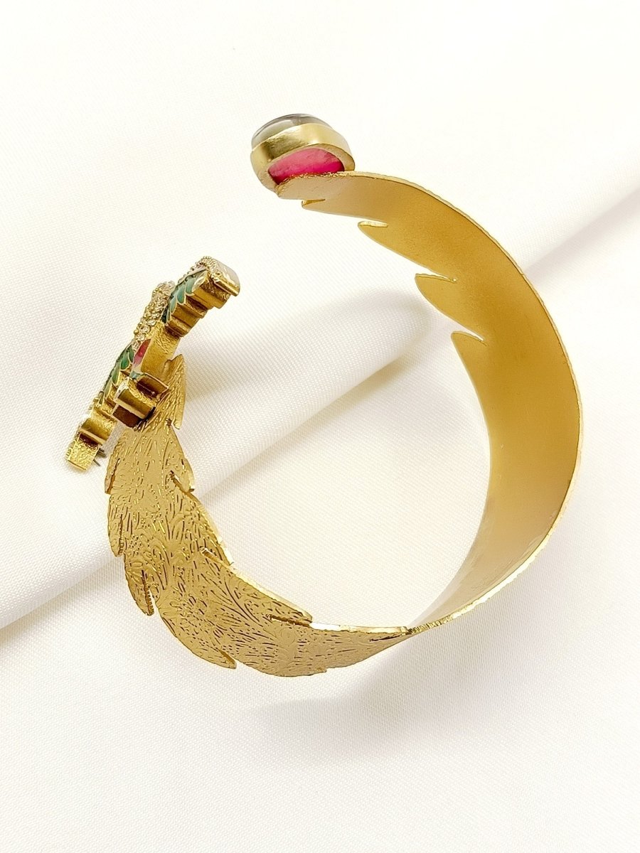 Mirza Ruby Boutique Bracelet - House of Sarvati LLC