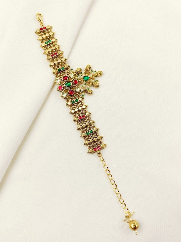 Monali R&G Kundan Bracelet - House of Sarvati LLC