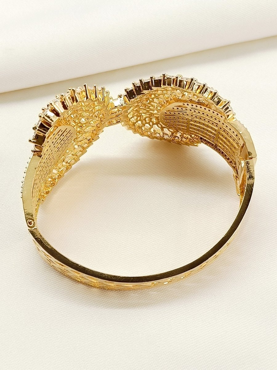 Namya White American Diamond Bracelet - House of Sarvati LLC