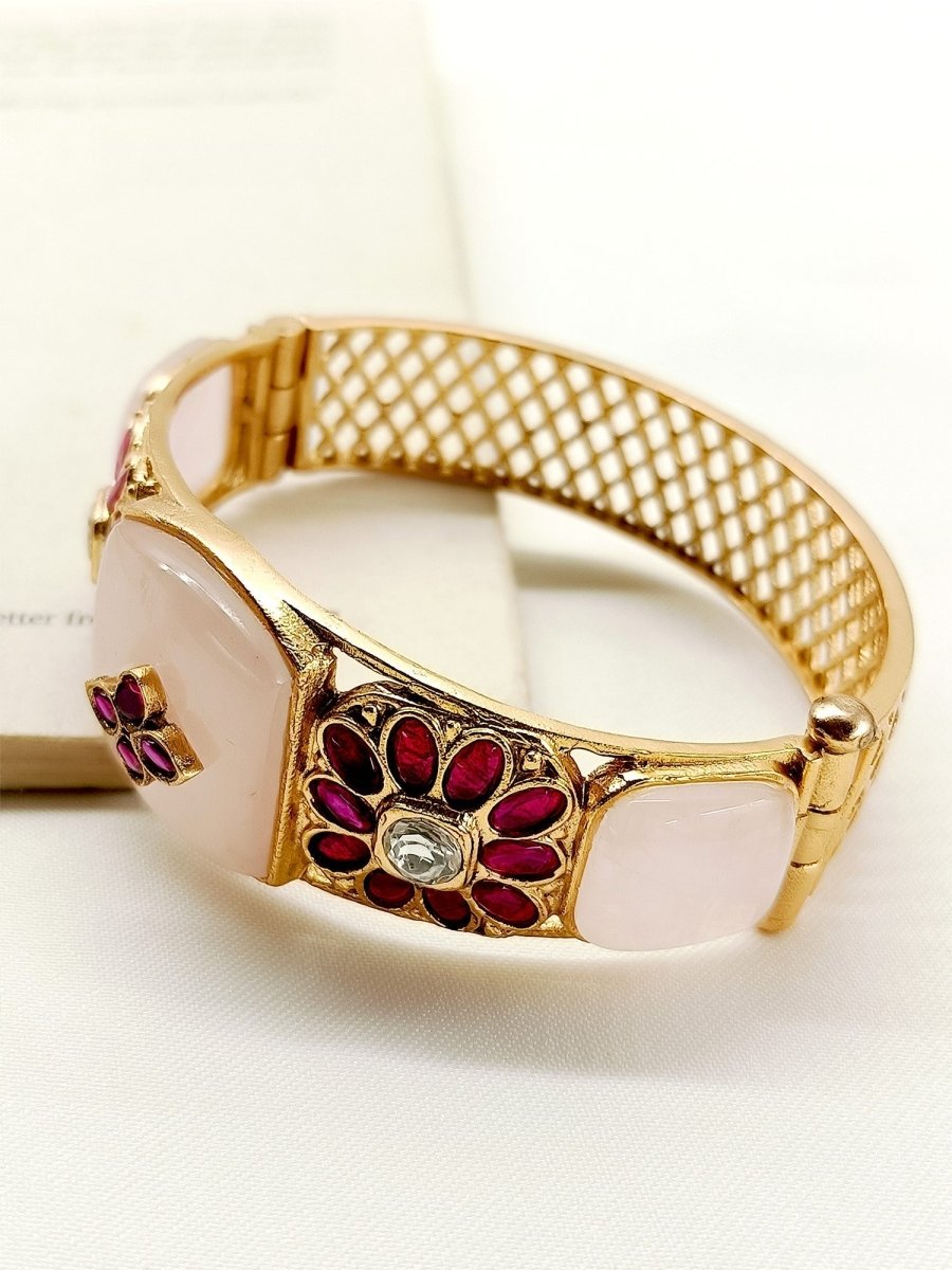 Nazo Baby Pink Boutique Bracelet - House of Sarvati LLC