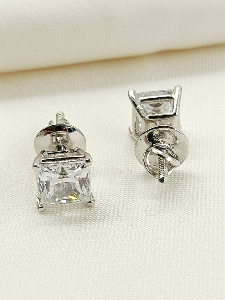 Pahale 92.5 Silver Swarovski Stone Tops - House of Sarvati LLC