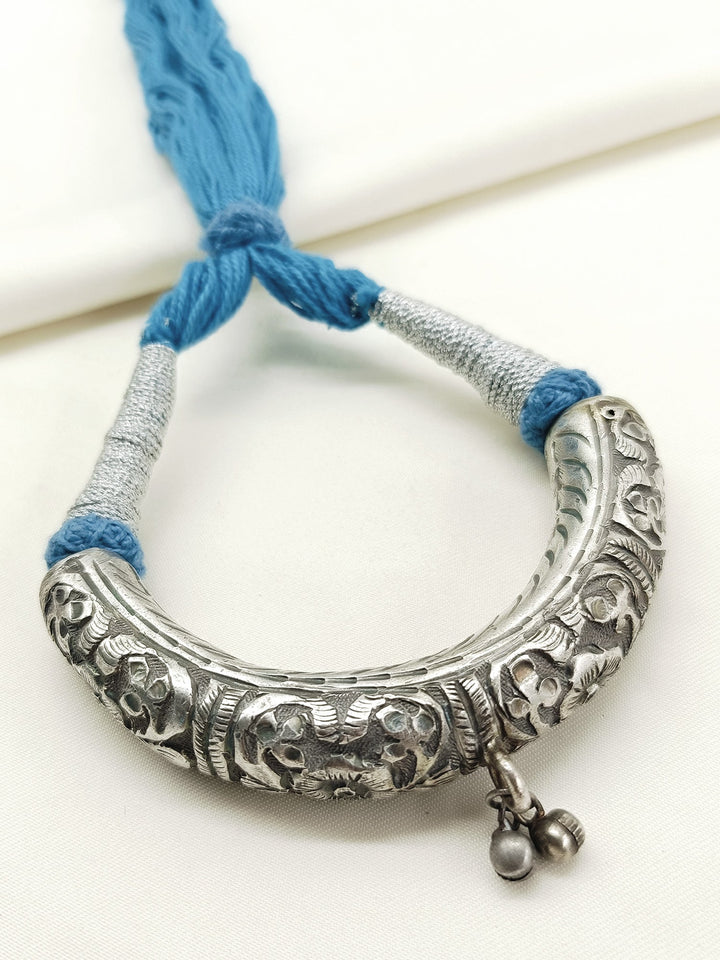 Shanvika Firozi Oxidized Bajubandh