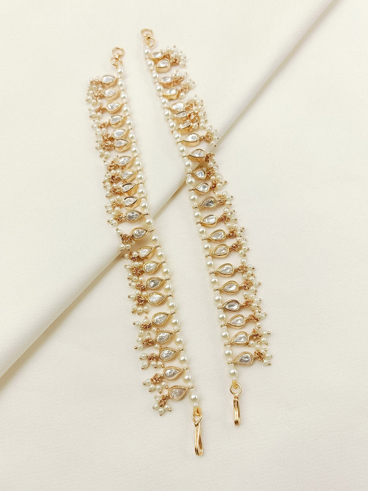 Whitestone Ear Chain Angelica White Traditional Ear Chain – Sarvati