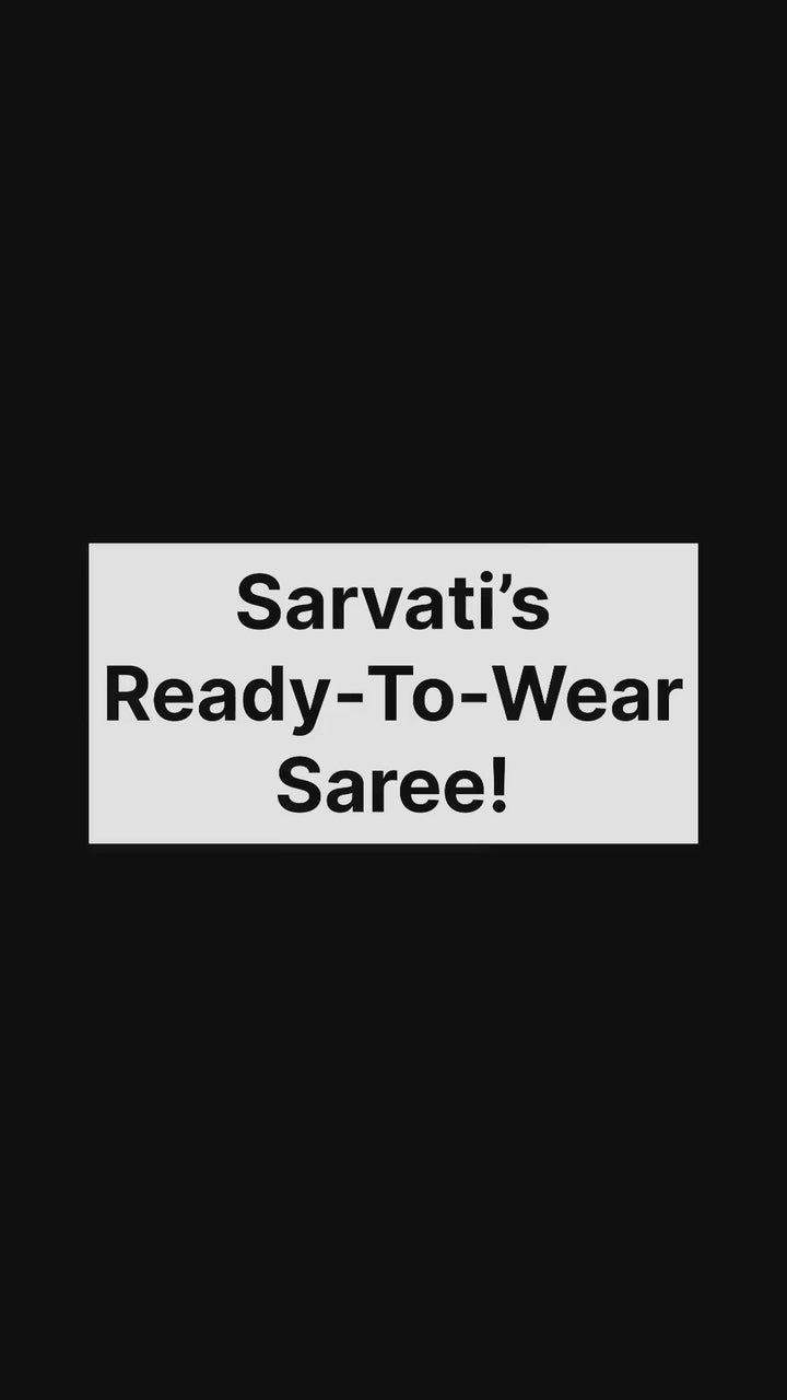 Ready To Wear Saree (Pre-Draped Saree)