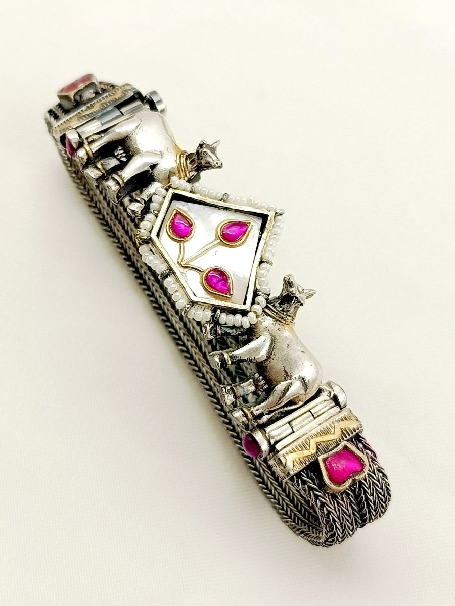Priya Ruby Boutique Bracelet - House of Sarvati LLC