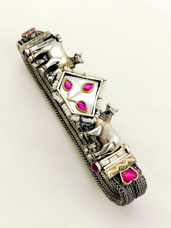Priya Ruby Boutique Bracelet - House of Sarvati LLC