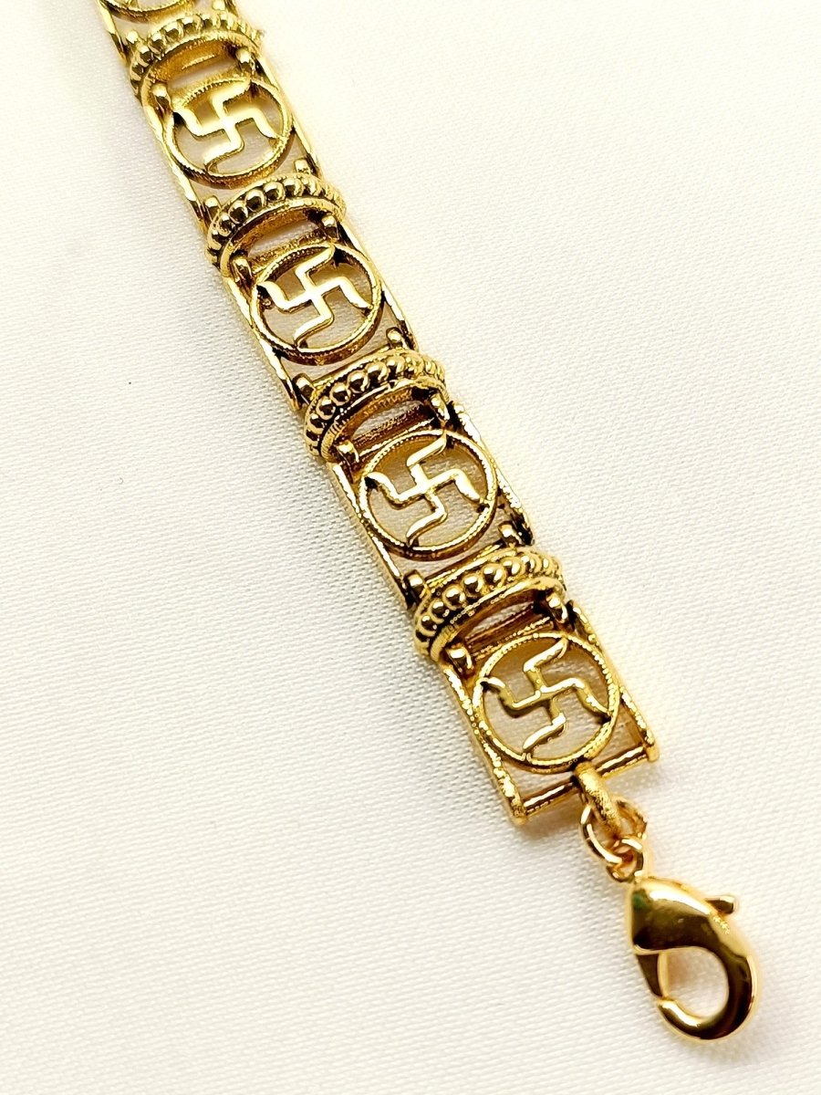 Pusma Plain Antique Bracelet - House of Sarvati LLC