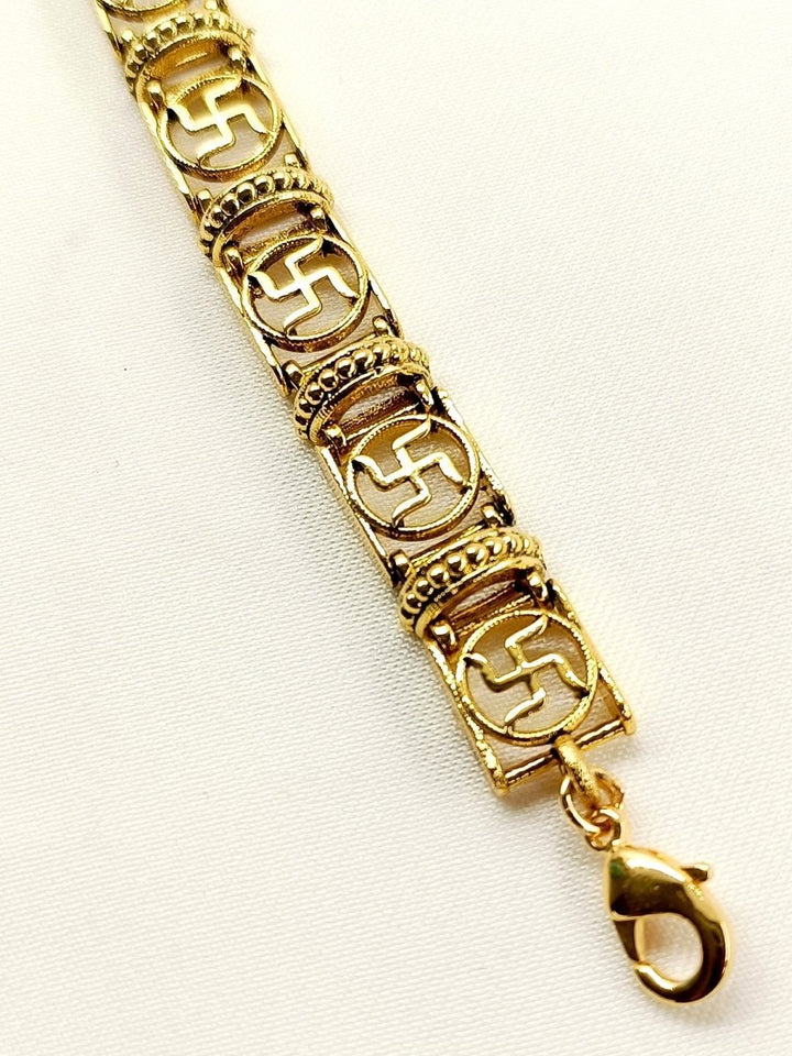 Pusma Plain Antique Bracelet - House of Sarvati LLC