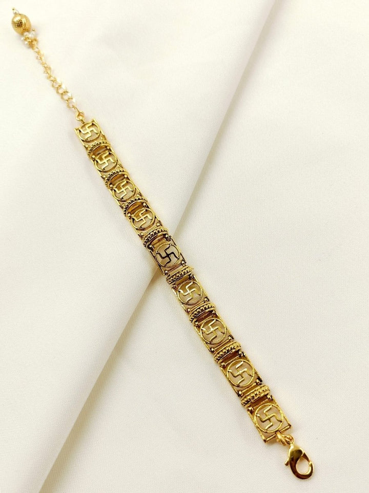 Pusma Plain Antique Bracelet - House of Sarvati LLC