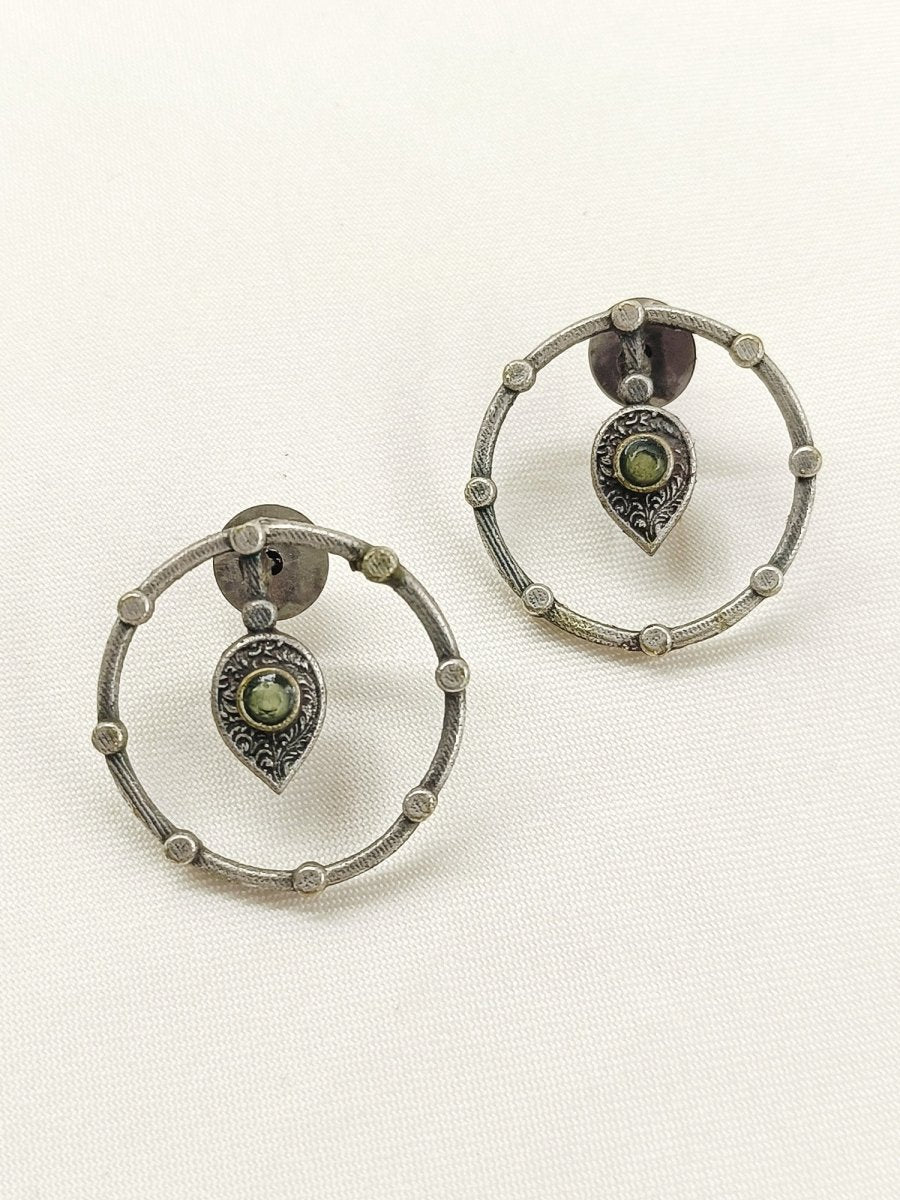 Rituh Yellow Oxidized Tops - House of Sarvati LLC