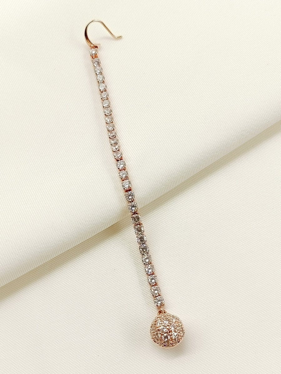 Riva White American Diamond Teeka - House of Sarvati LLC