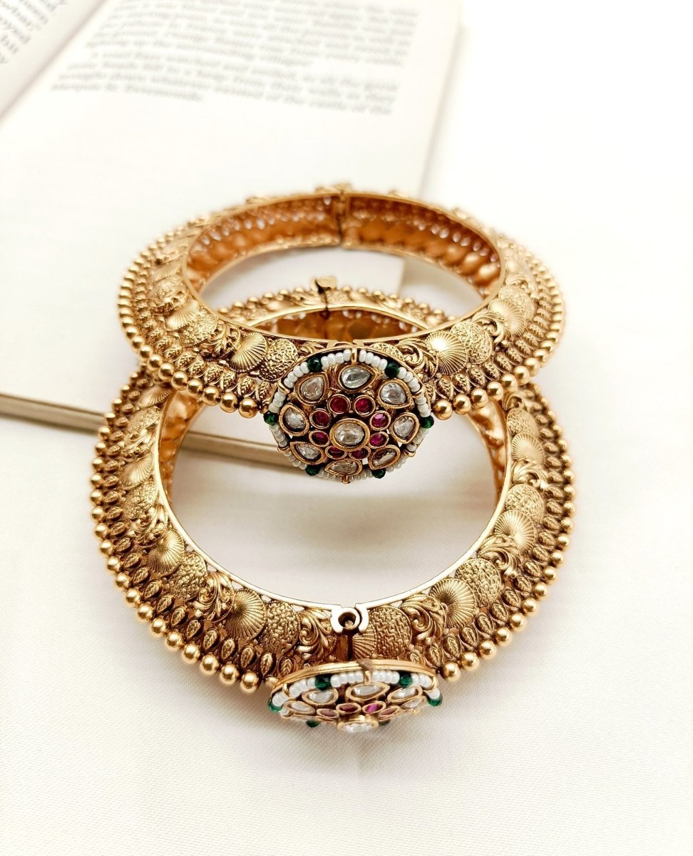 Shams M & G Antique Bangle - House of Sarvati LLC