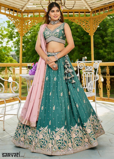 Chiffon Lehenga