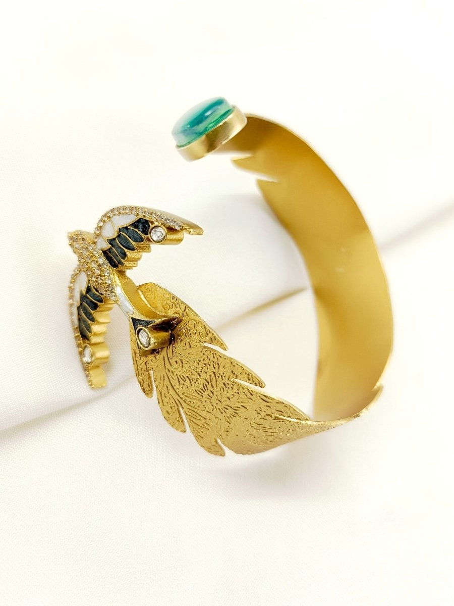 Ulagan Green Boutique Bracelet - House of Sarvati LLC